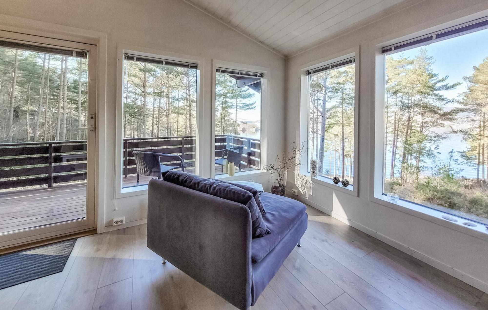 Gorgeous Home In Jorpeland With House Sea View Eksteriør billede