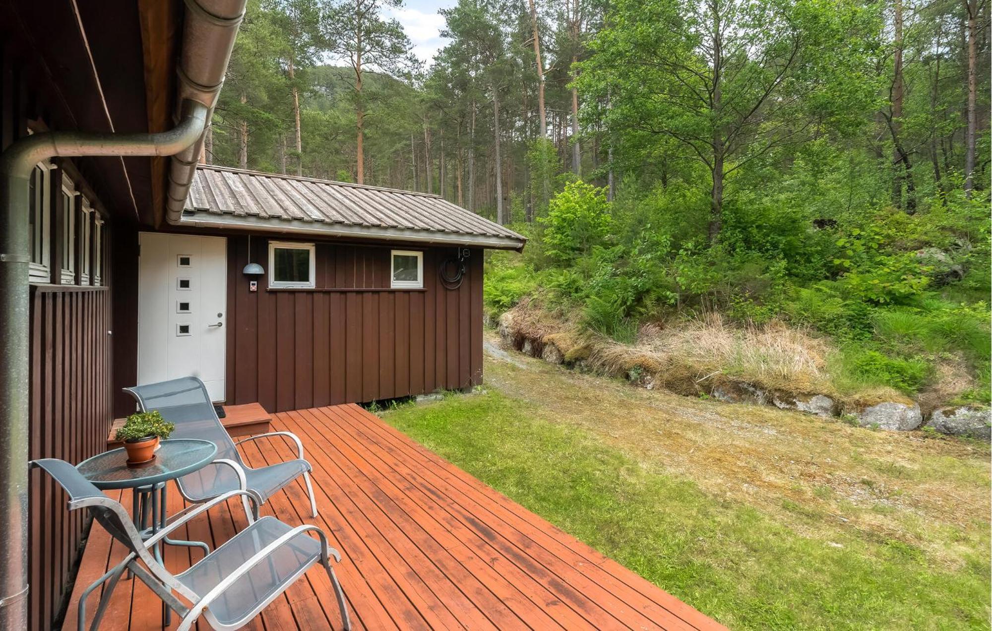 Gorgeous Home In Jorpeland With House Sea View Eksteriør billede